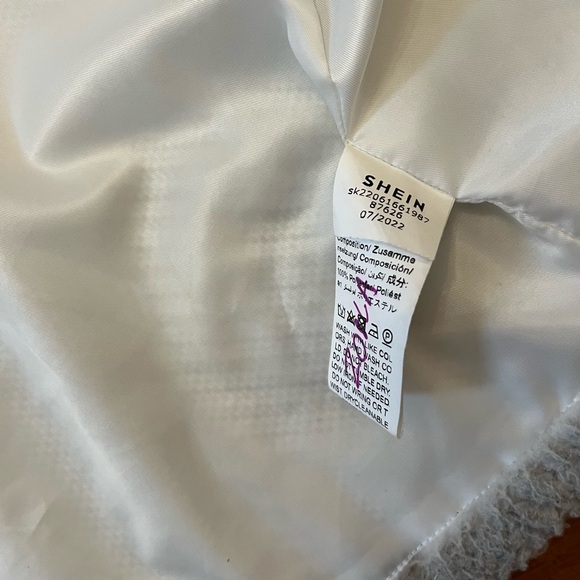 Shein Kids Plaid Flannel Lightweight Brown Jacket with Pockets Size 5Y - Picture 6 of 7